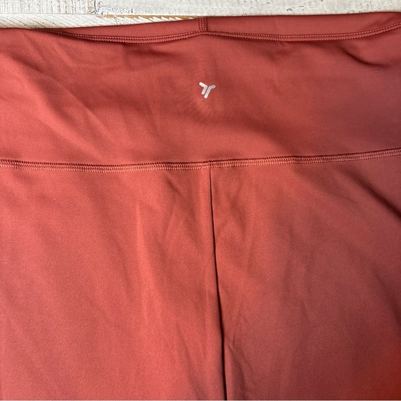 Old Navy Active Powersoft Skort Extra High Rise Go Dry Copper Red Womens Plus 3X - Picture 16 of 16